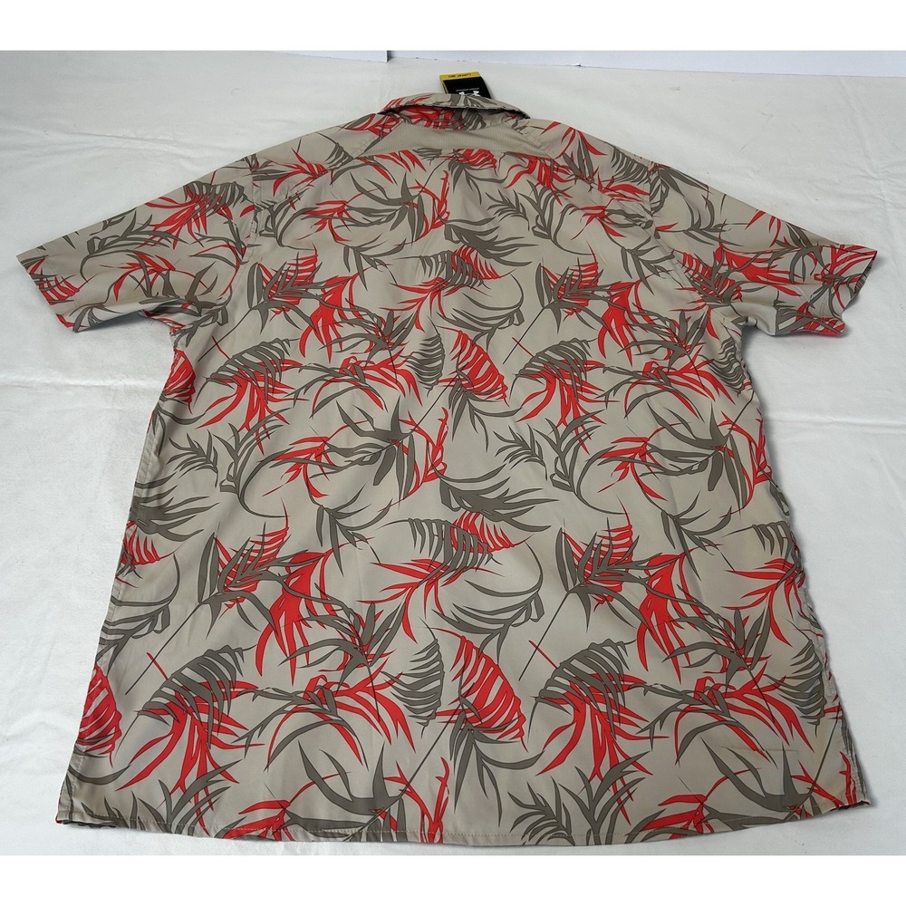 NWT Under Armour UA 1376577 Men's XL UPF 30 Dockside Button Down Shirt Coho - Picture 5 of 6